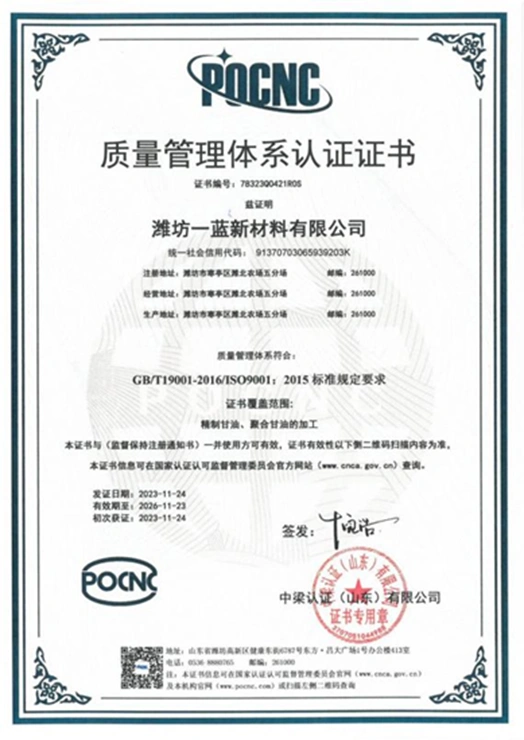 Certificates